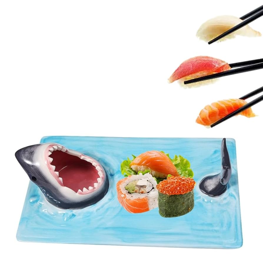 Amazon.co.jp: TASDDE(タスデ)サメ寿司プレート寿司ボートサービング Amazon.co.jp: TASDDE(タスデ)サメ寿司プレート寿司ボートサービング